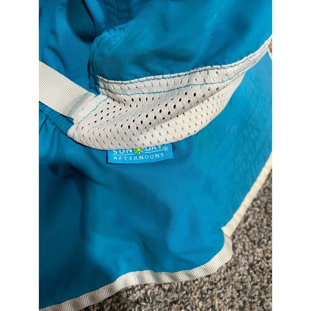 Sun Hat Sunday Afternoons Youth Blue Good Mesh Neck Cape Adjustable Youth 5+